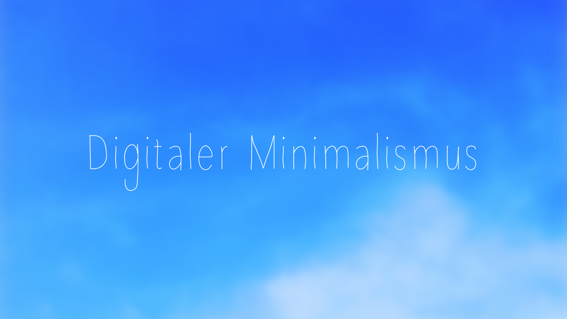 Read more about the article Digitaler Minimalismus für inneren Frieden?